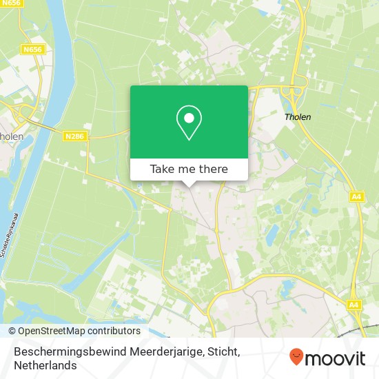 Beschermingsbewind Meerderjarige, Sticht map