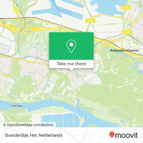 Boerderijtje, Het map