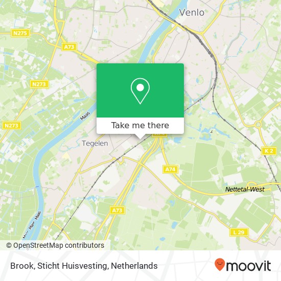 Brook, Sticht Huisvesting map