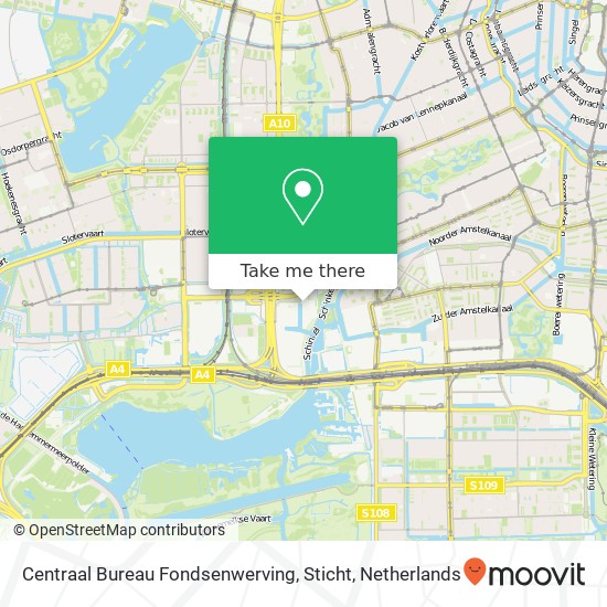 Centraal Bureau Fondsenwerving, Sticht map