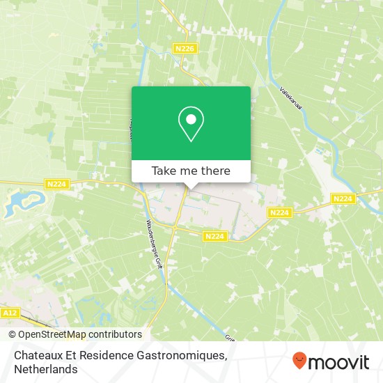 Chateaux Et Residence Gastronomiques map