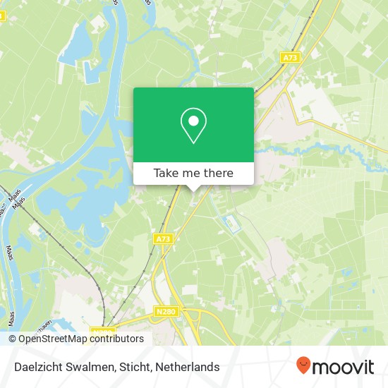 Daelzicht Swalmen, Sticht map