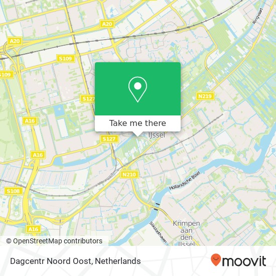 Dagcentr Noord Oost map