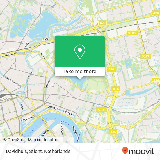 Davidhuis, Sticht map