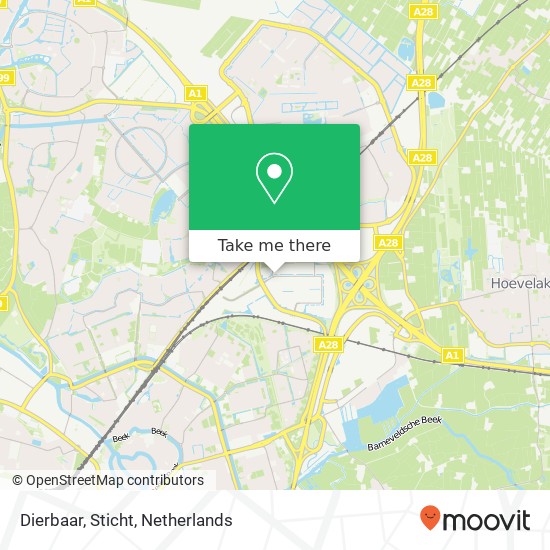 Dierbaar, Sticht map