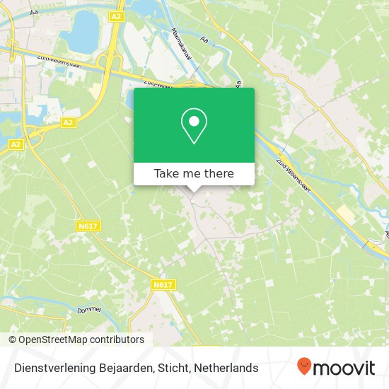 Dienstverlening Bejaarden, Sticht map