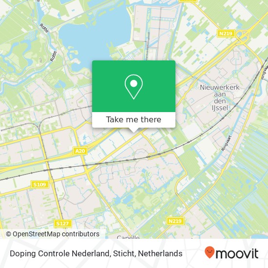 Doping Controle Nederland, Sticht Karte
