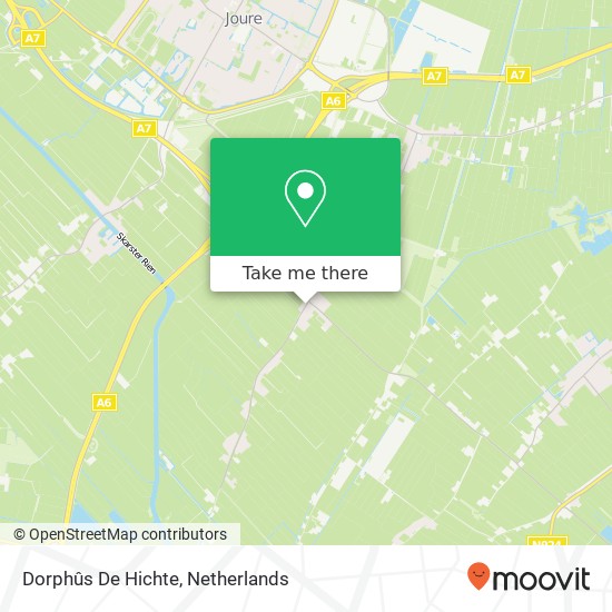 Dorphûs De Hichte map