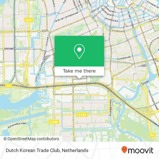 Dutch Korean Trade Club map