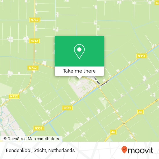 Eendenkooi, Sticht map