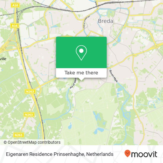 Eigenaren Residence Prinsenhaghe map