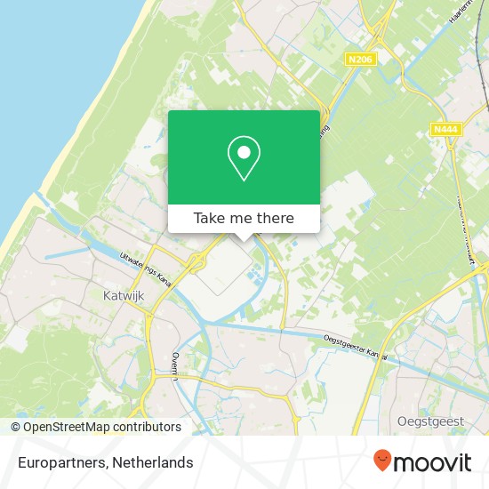 Europartners map