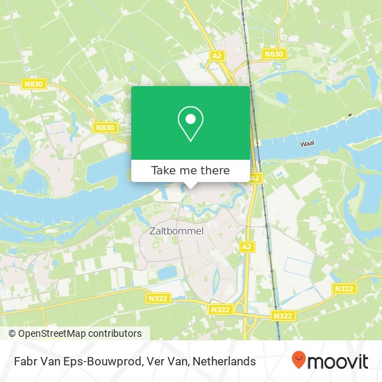 Fabr Van Eps-Bouwprod, Ver Van map