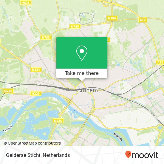 Gelderse Sticht map