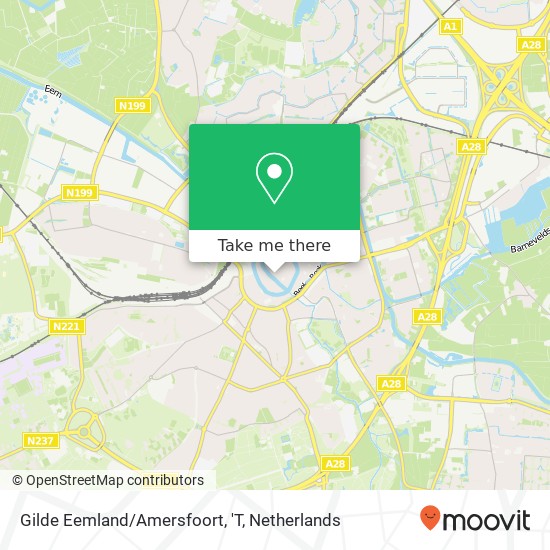 Gilde Eemland/Amersfoort, 'T map