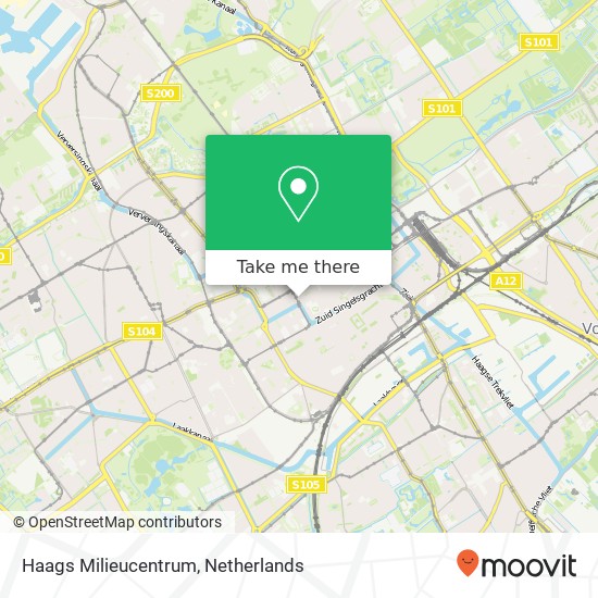 Haags Milieucentrum map
