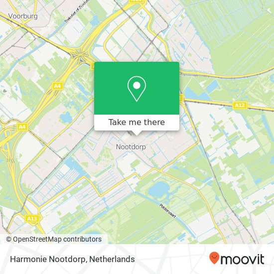 Harmonie Nootdorp map