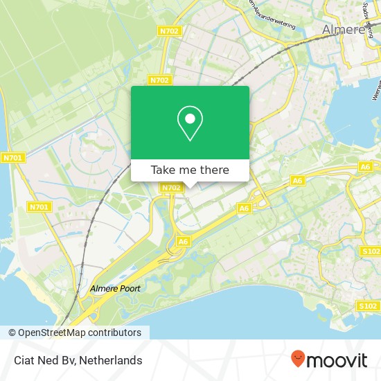 Ciat Ned Bv map