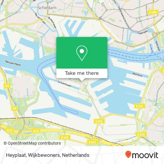 Heyplaat, Wijkbewoners map