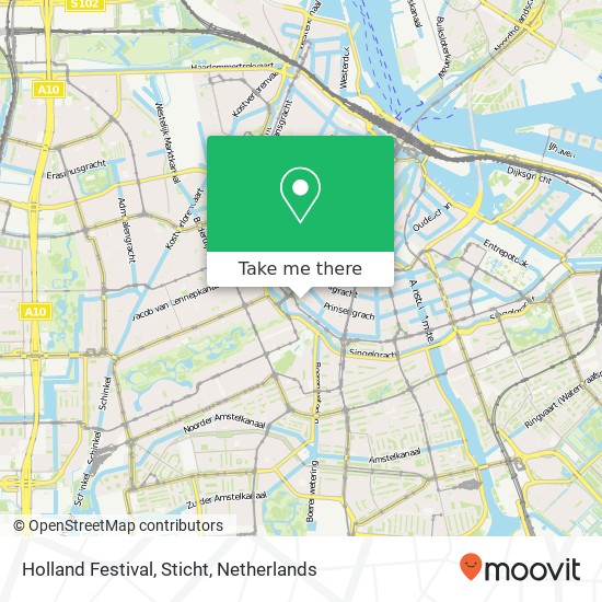 Holland Festival, Sticht map