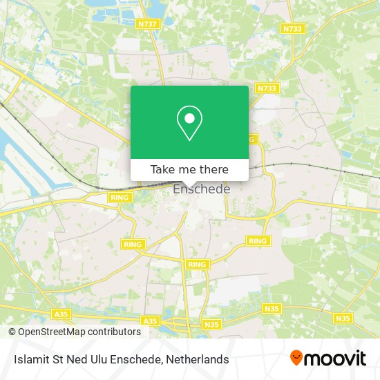 Islamit St Ned Ulu Enschede map