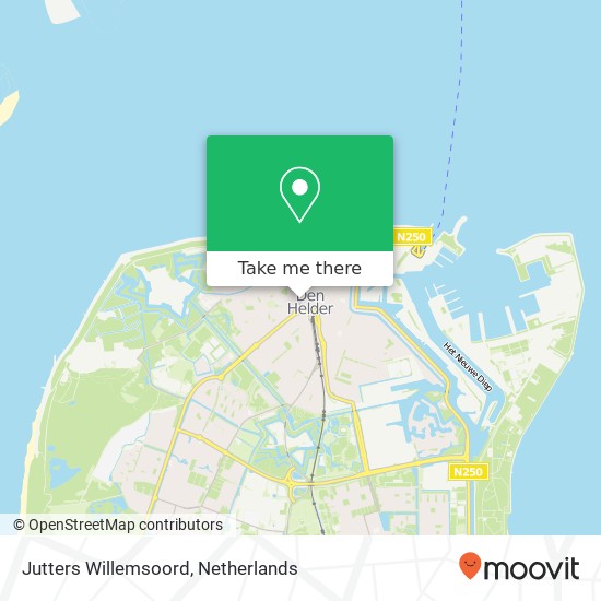 Jutters Willemsoord map