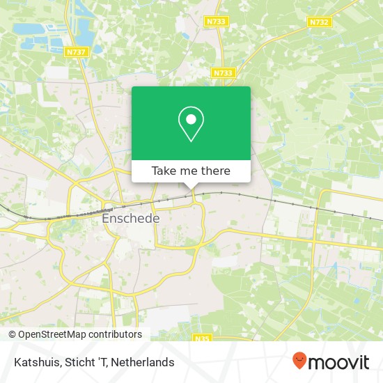 Katshuis, Sticht 'T map