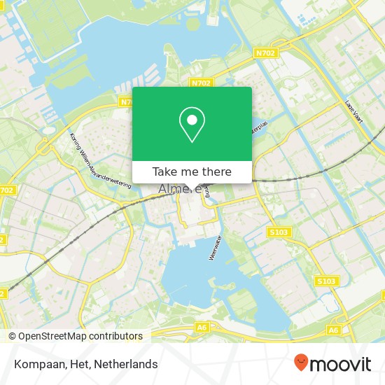 Kompaan, Het map