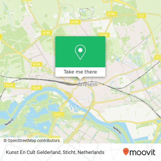 Kunst En Cult Gelderland, Sticht map