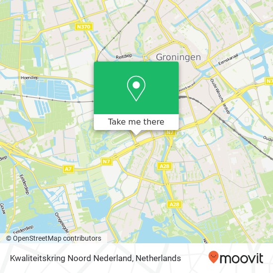 Kwaliteitskring Noord Nederland Karte