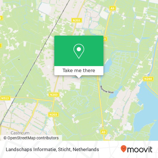 Landschaps Informatie, Sticht map