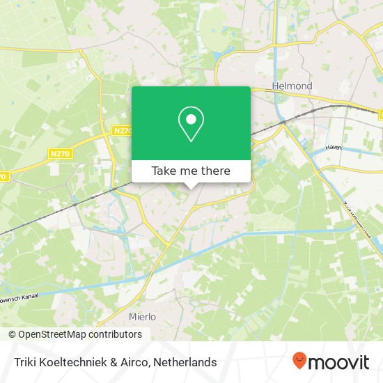 Triki Koeltechniek & Airco map