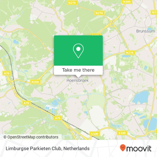 Limburgse Parkieten Club map