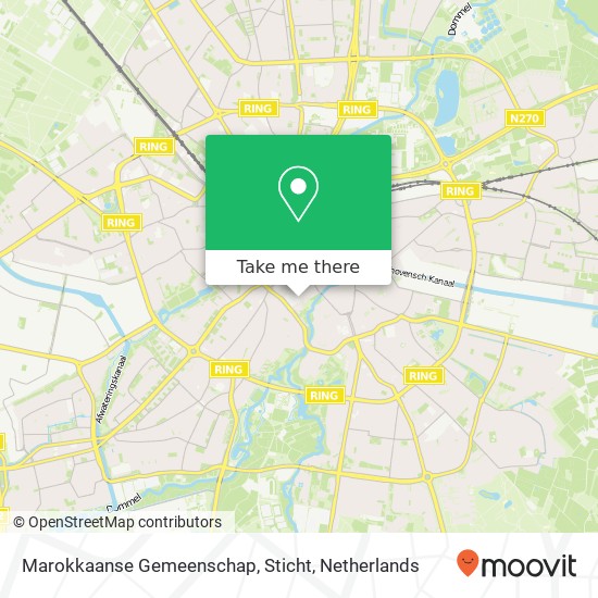 Marokkaanse Gemeenschap, Sticht map