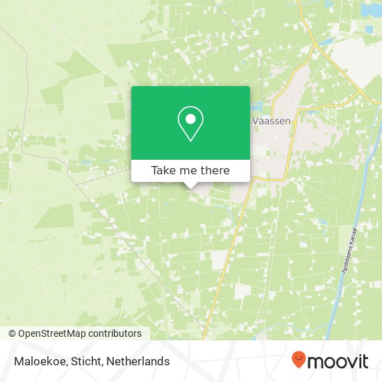 Maloekoe, Sticht map