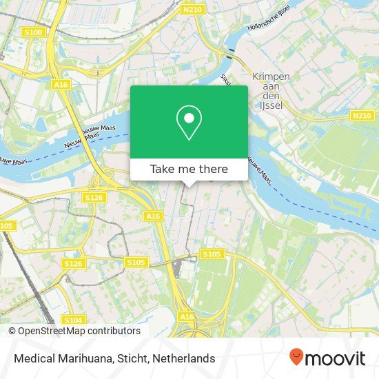 Medical Marihuana, Sticht map