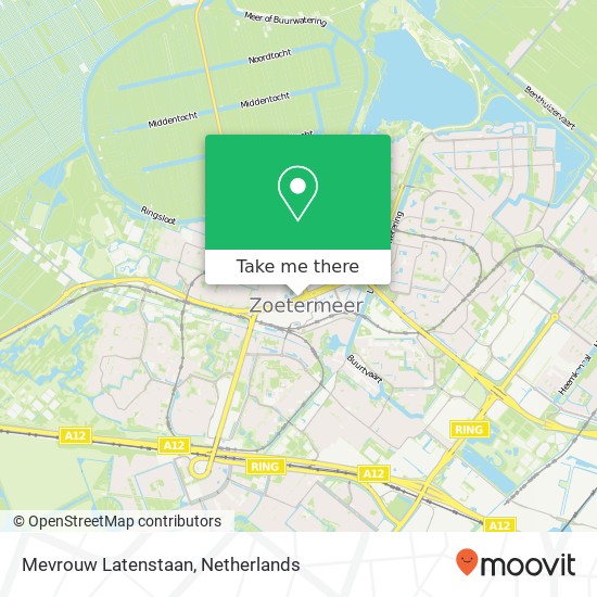 Mevrouw Latenstaan map