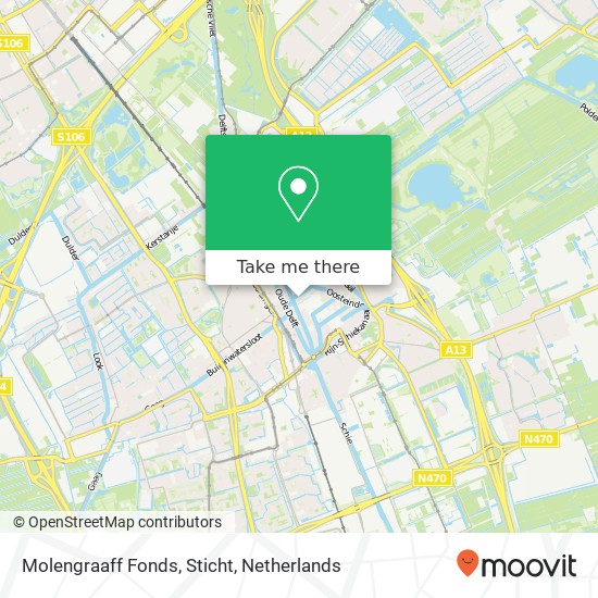 Molengraaff Fonds, Sticht map