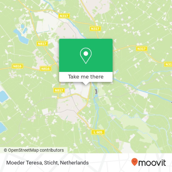 Moeder Teresa, Sticht map