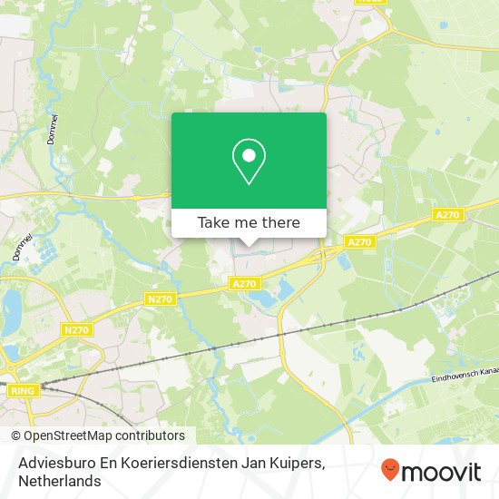 Adviesburo En Koeriersdiensten Jan Kuipers map