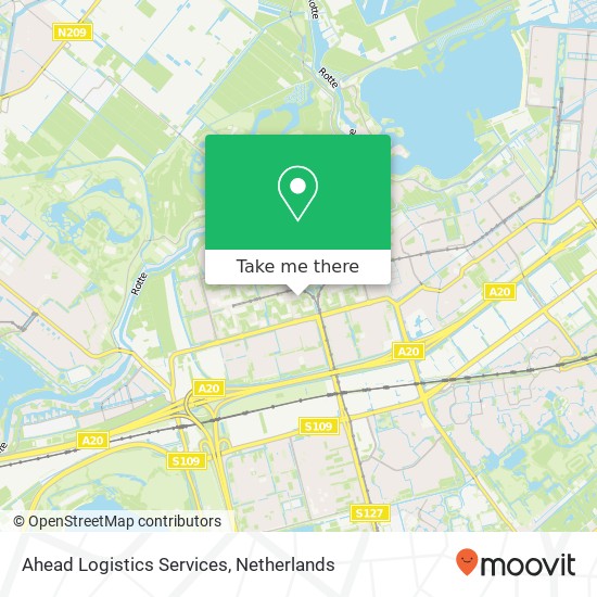 Ahead Logistics Services map