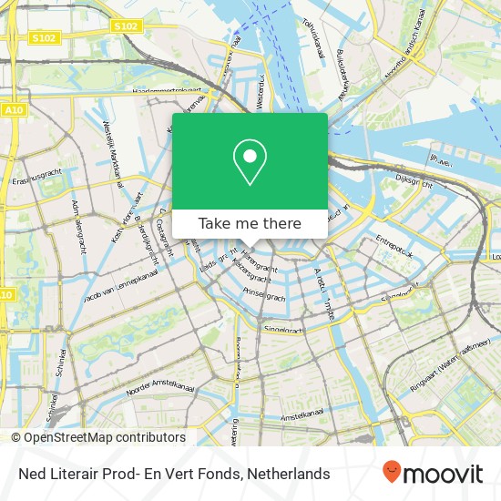 Ned Literair Prod- En Vert Fonds map