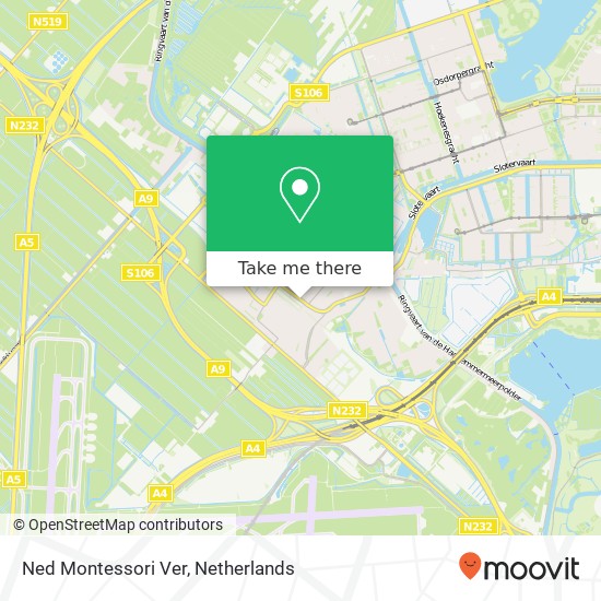 Ned Montessori Ver map