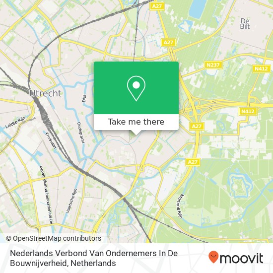 Nederlands Verbond Van Ondernemers In De Bouwnijverheid Karte