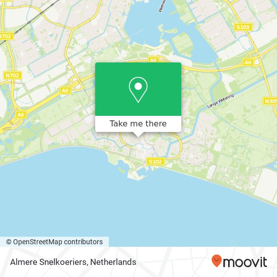 Almere Snelkoeriers map