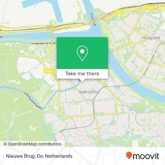 Nieuwe Brug, De map