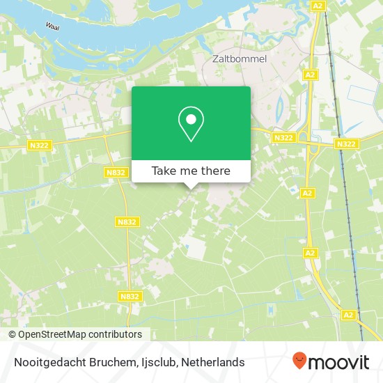 Nooitgedacht Bruchem, Ijsclub map