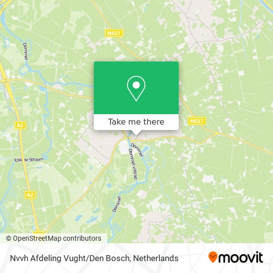 Nvvh Afdeling Vught/Den Bosch map