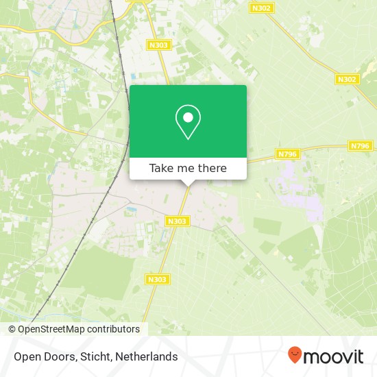 Open Doors, Sticht map