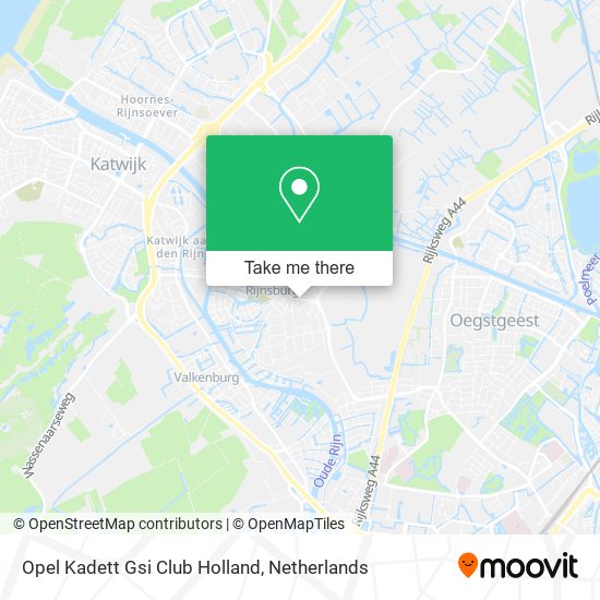 Opel Kadett Gsi Club Holland map